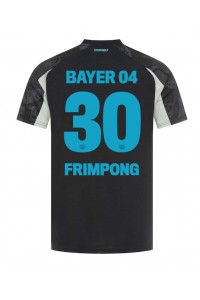 Bayer Leverkusen Jeremie Frimpong #30 Jalkapallovaatteet Kolmaspaita 2024-25 Lyhythihainen